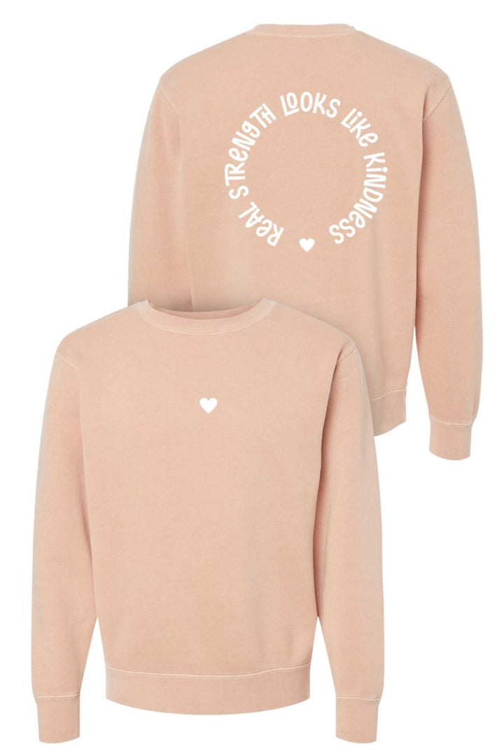 Heart Unisex Pigment - Dyed Crewneck Sweatshirt - Shepherds Shelf