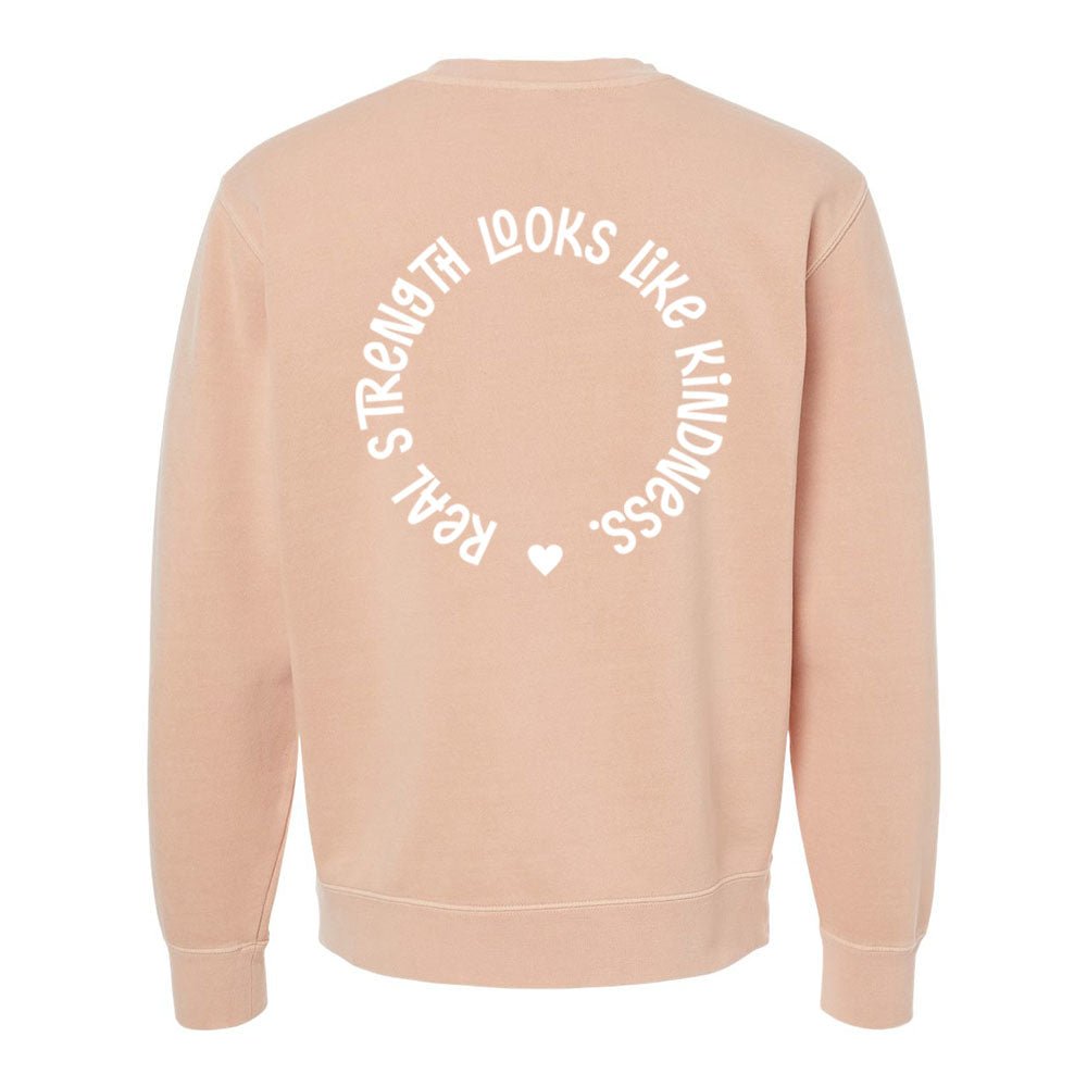 Heart Unisex Pigment - Dyed Crewneck Sweatshirt - Shepherds Shelf
