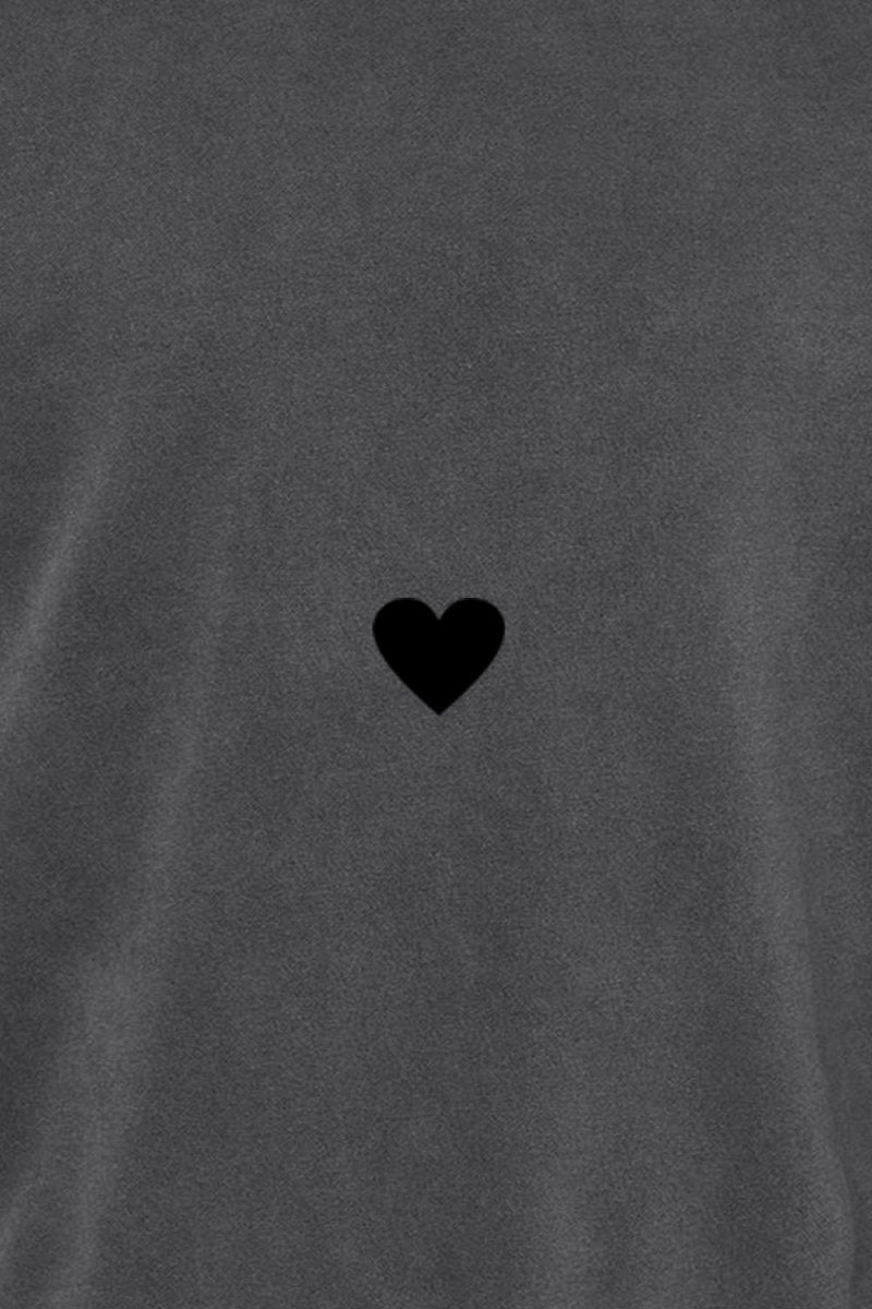 Heart Unisex Pigment - Dyed Crewneck Sweatshirt - Shepherds Shelf