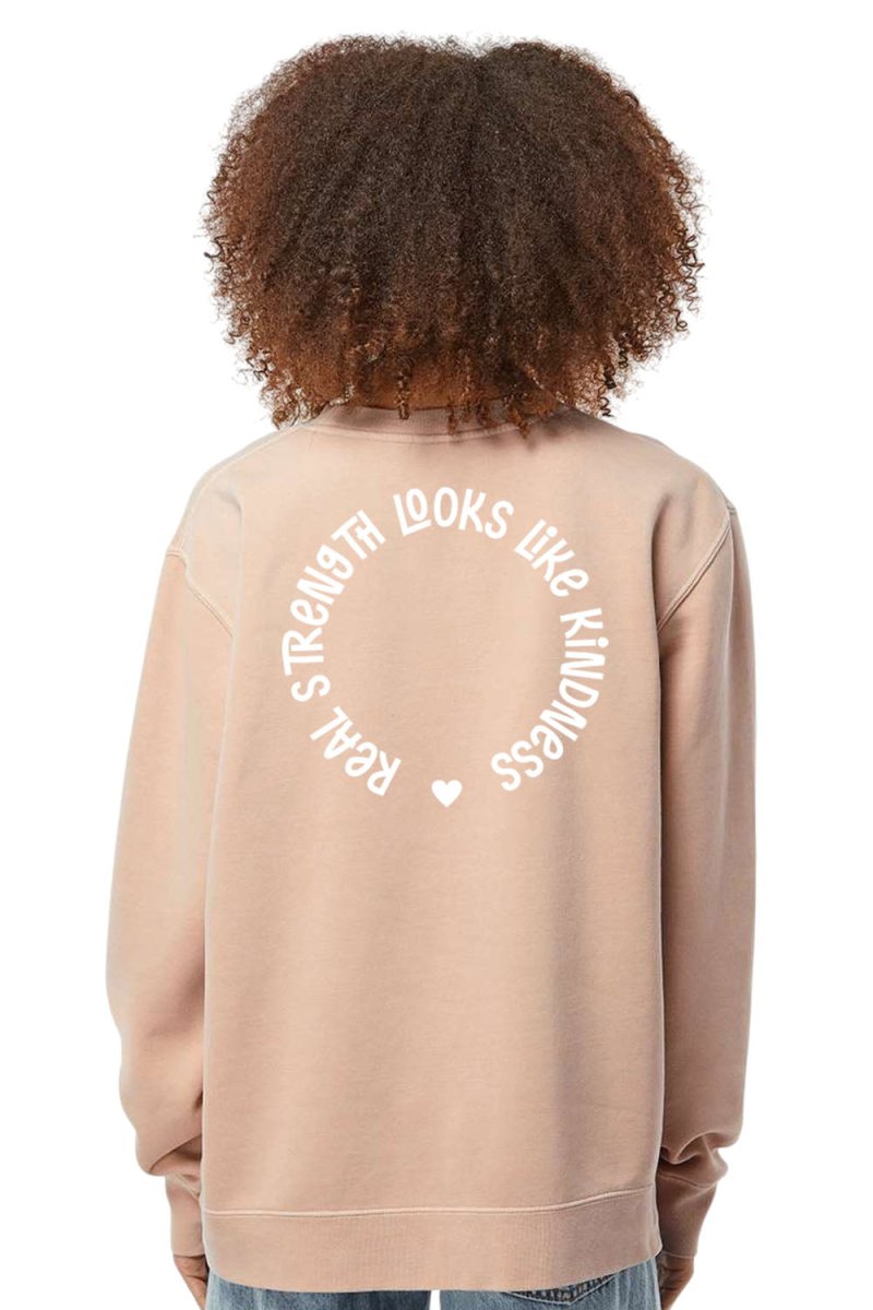 Heart Unisex Pigment - Dyed Crewneck Sweatshirt - Shepherds Shelf