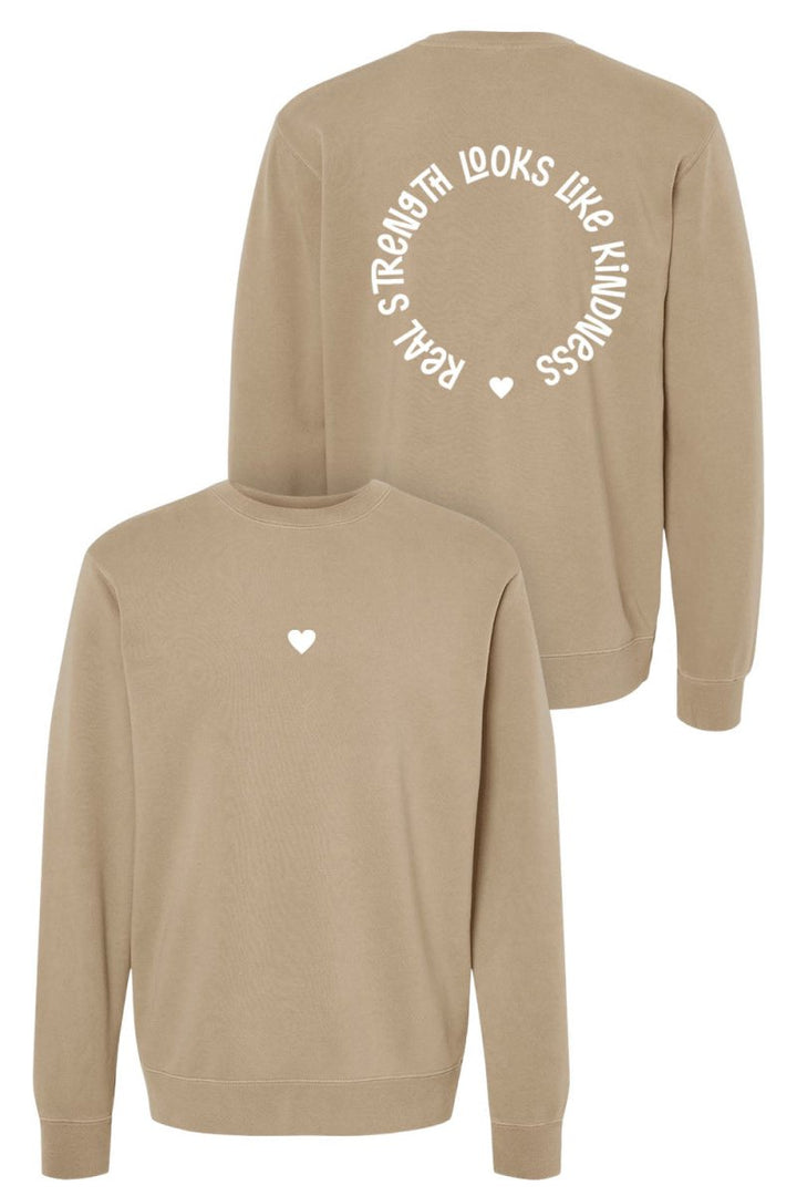 Heart Unisex Pigment - Dyed Crewneck Sweatshirt - Shepherds Shelf