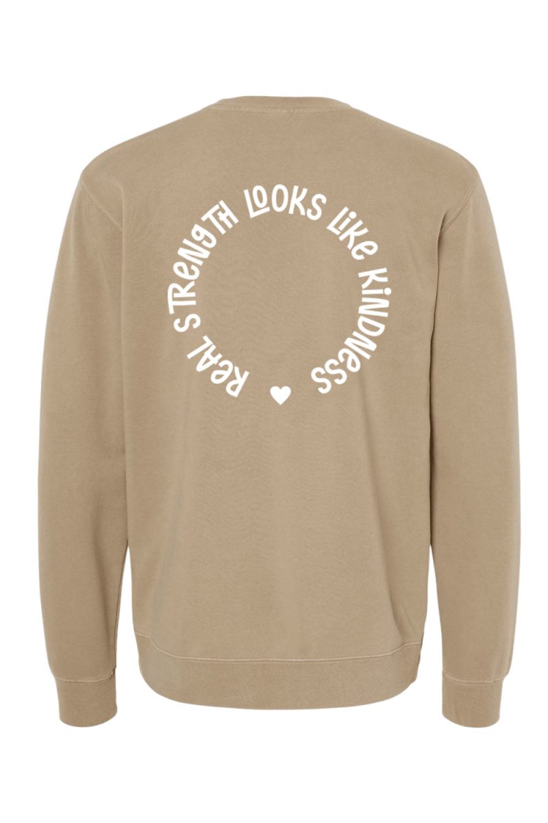 Heart Unisex Pigment - Dyed Crewneck Sweatshirt - Shepherds Shelf
