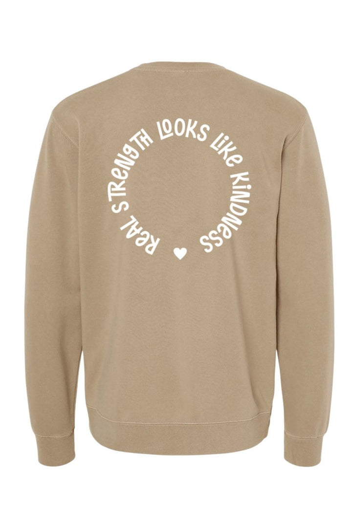 Heart Unisex Pigment - Dyed Crewneck Sweatshirt - Shepherds Shelf