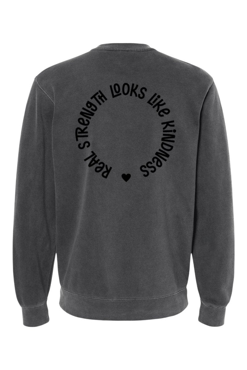 Heart Unisex Pigment - Dyed Crewneck Sweatshirt - Shepherds Shelf