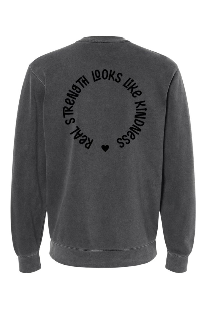 Heart Unisex Pigment - Dyed Crewneck Sweatshirt - Shepherds Shelf