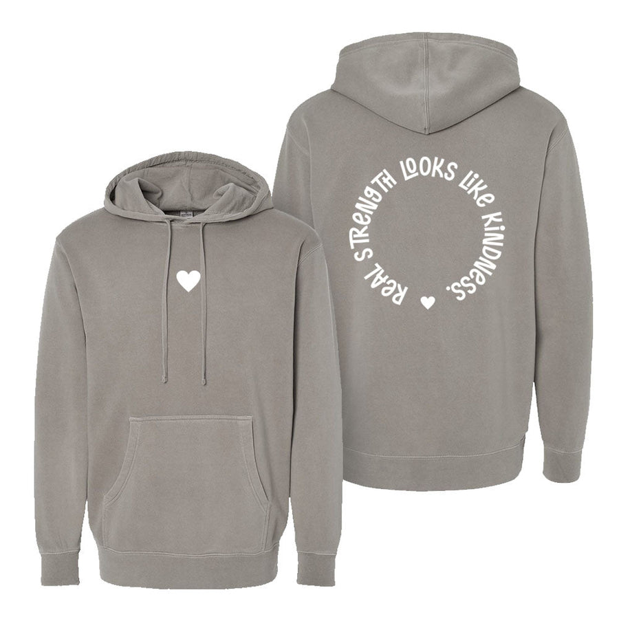 Heart Unisex Pigment - Dyed Hoodie Sweatshirt - Shepherds Shelf