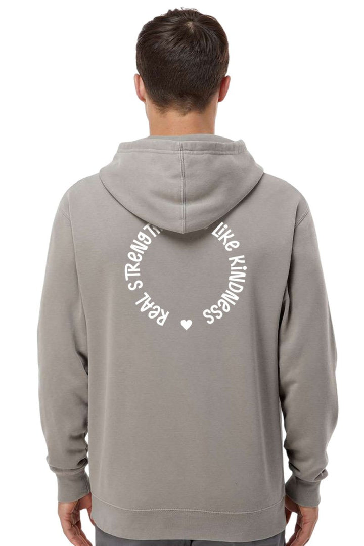 Heart Unisex Pigment - Dyed Hoodie Sweatshirt - Shepherds Shelf