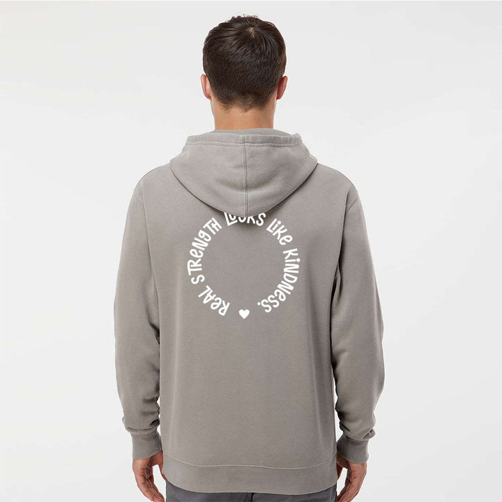 Heart Unisex Pigment - Dyed Hoodie Sweatshirt - Shepherds Shelf