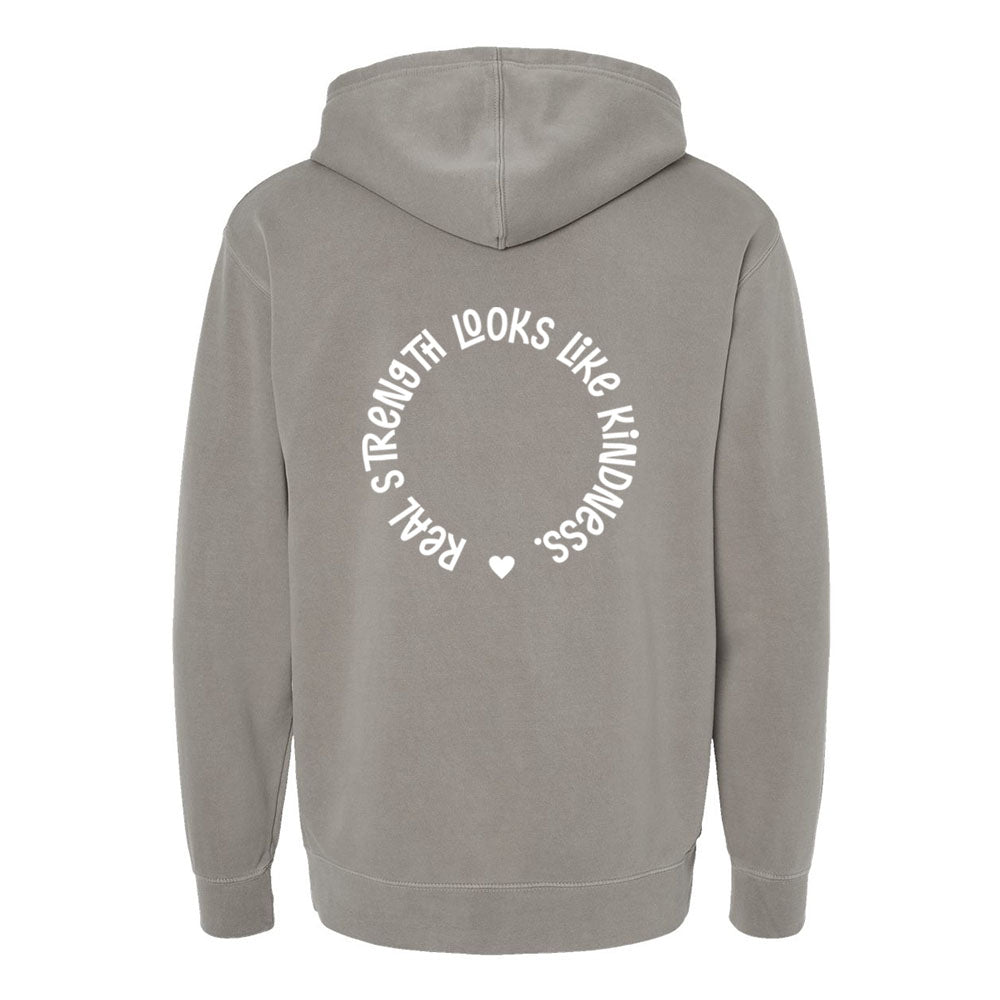 Heart Unisex Pigment - Dyed Hoodie Sweatshirt - Shepherds Shelf