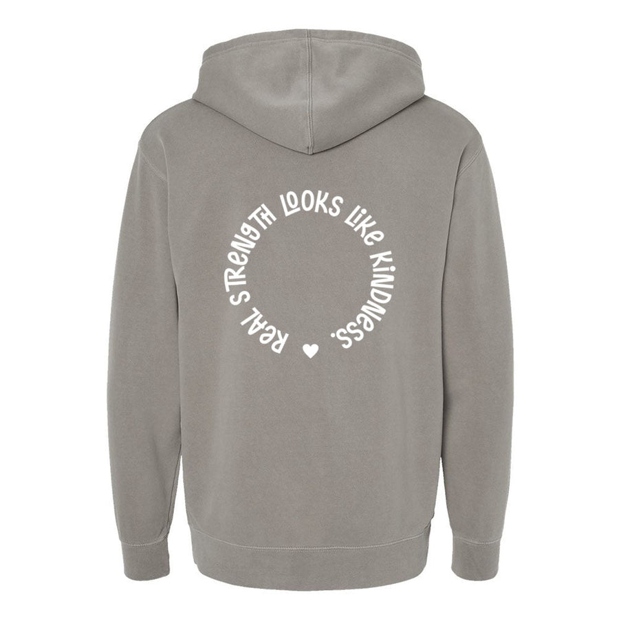 Heart Unisex Pigment - Dyed Hoodie Sweatshirt - Shepherds Shelf