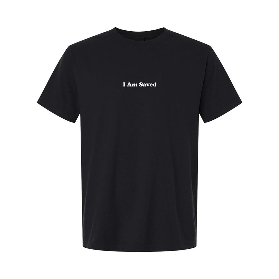I Am Saved Unisex Garment - Dyed Tee - Shepherds Shelf