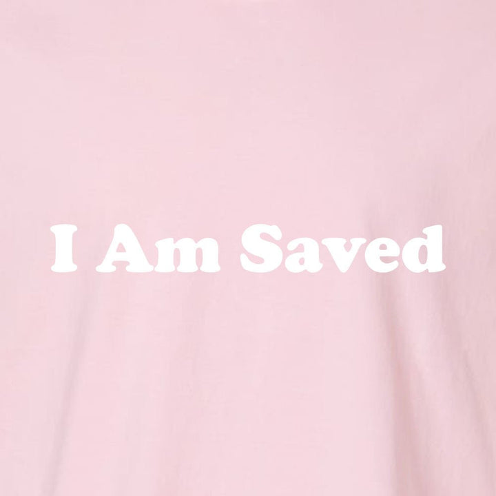 I Am Saved Unisex Garment - Dyed Tee - Shepherds Shelf