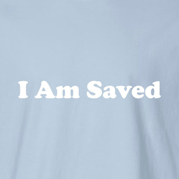 I Am Saved Unisex Garment - Dyed Tee - Shepherds Shelf