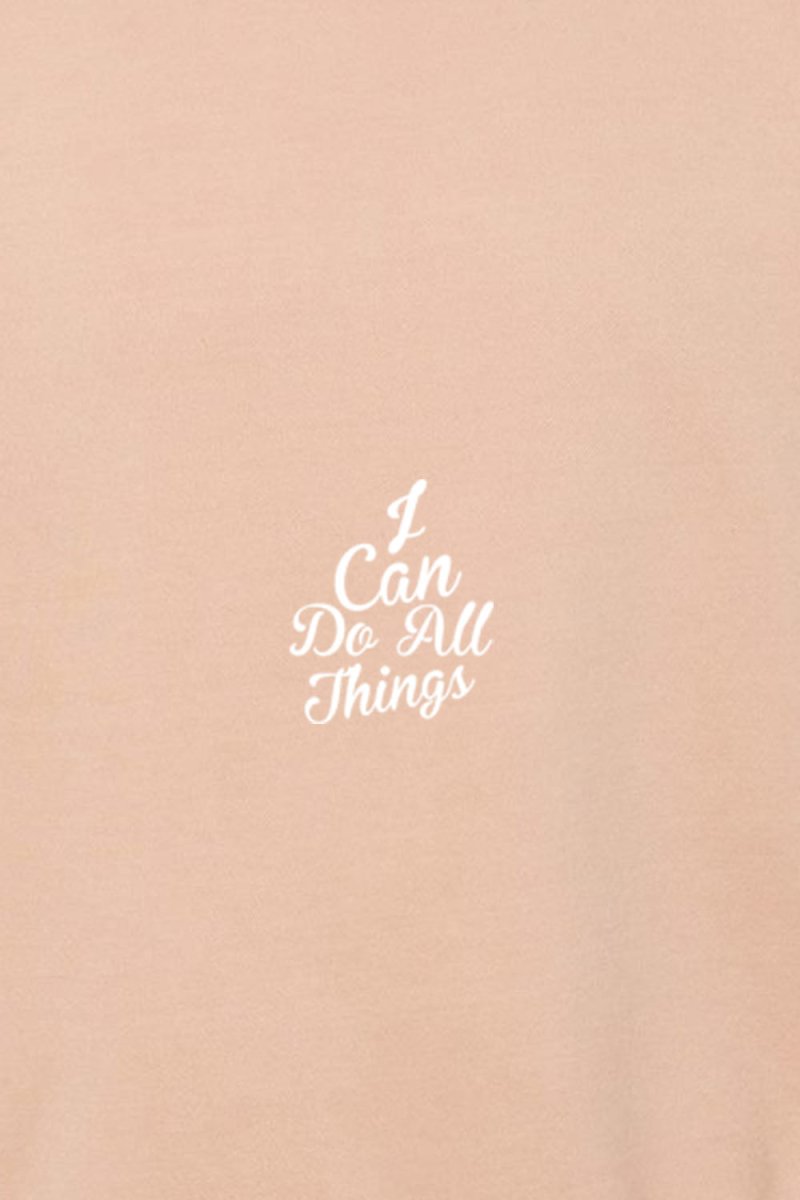 I Can do All Things Unisex Pigment - Dyed Crewneck Sweatshirt - Shepherds Shelf