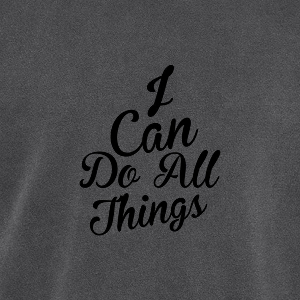 I Can do All Things Unisex Pigment - Dyed Crewneck Sweatshirt - Shepherds Shelf