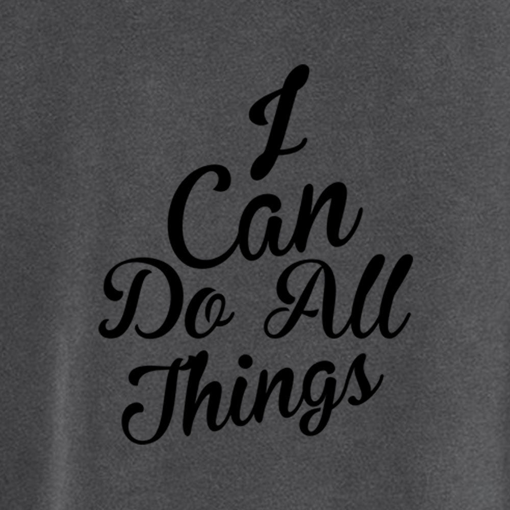 I Can do All Things Unisex Pigment - Dyed Hoodie Sweatshirt - Shepherds Shelf