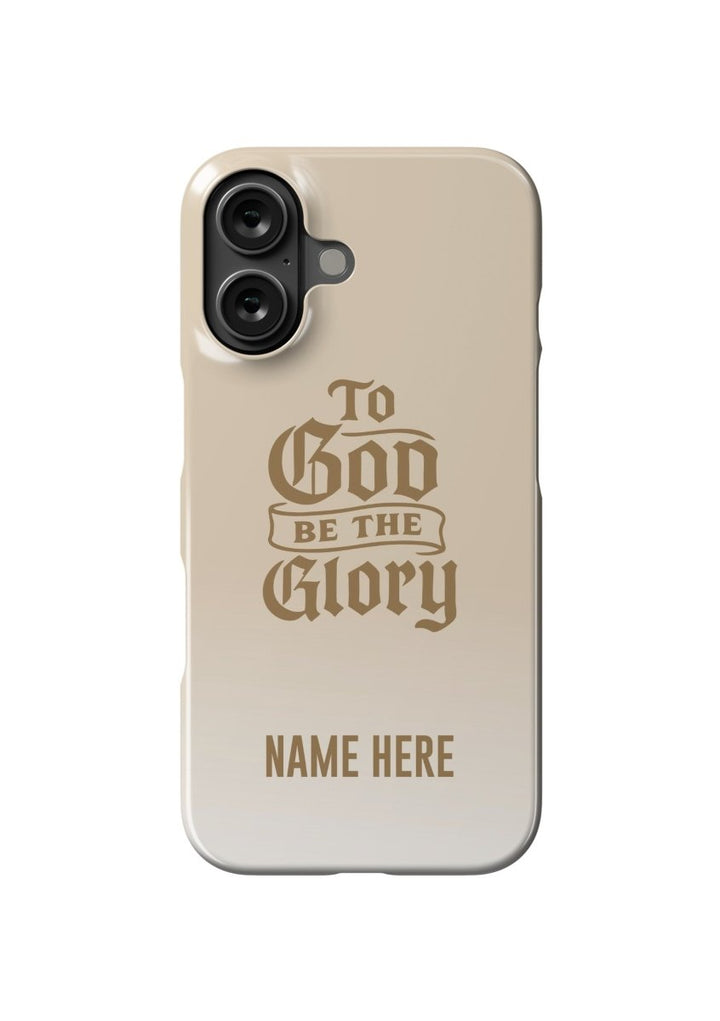 iPhone Case – To God be the Glory Edition - Shepherds Shelf