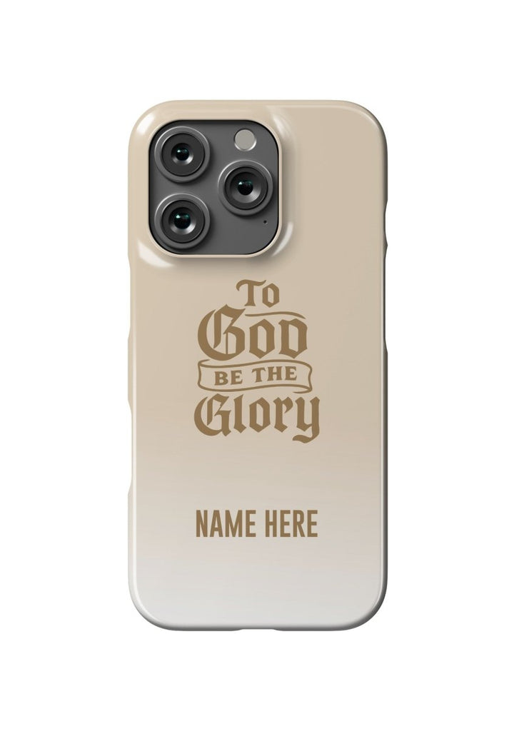 iPhone Case – To God be the Glory Edition - Shepherds Shelf