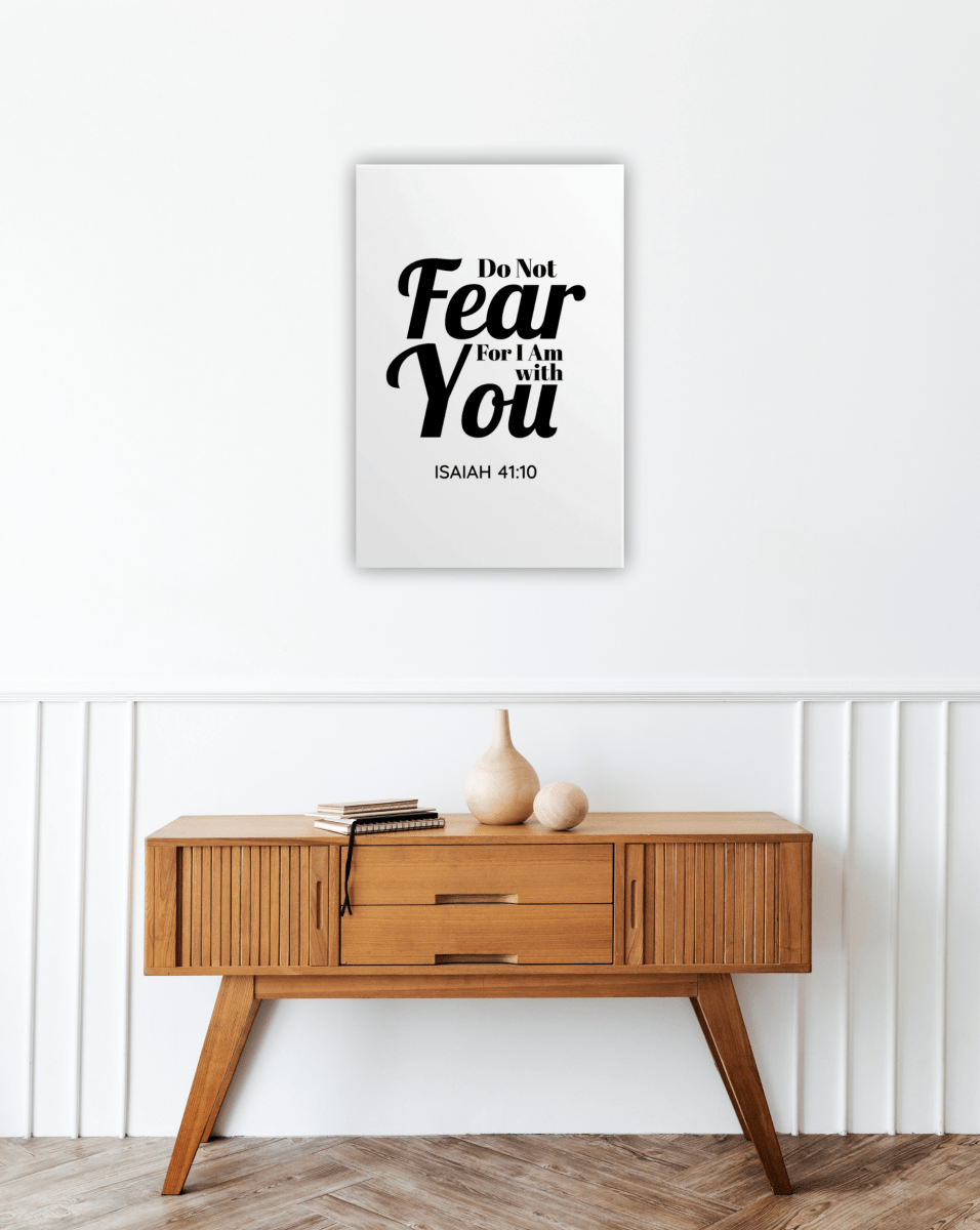 ISAIAH 41:10 - 1 Framed Canvas - Shepherds Shelf
