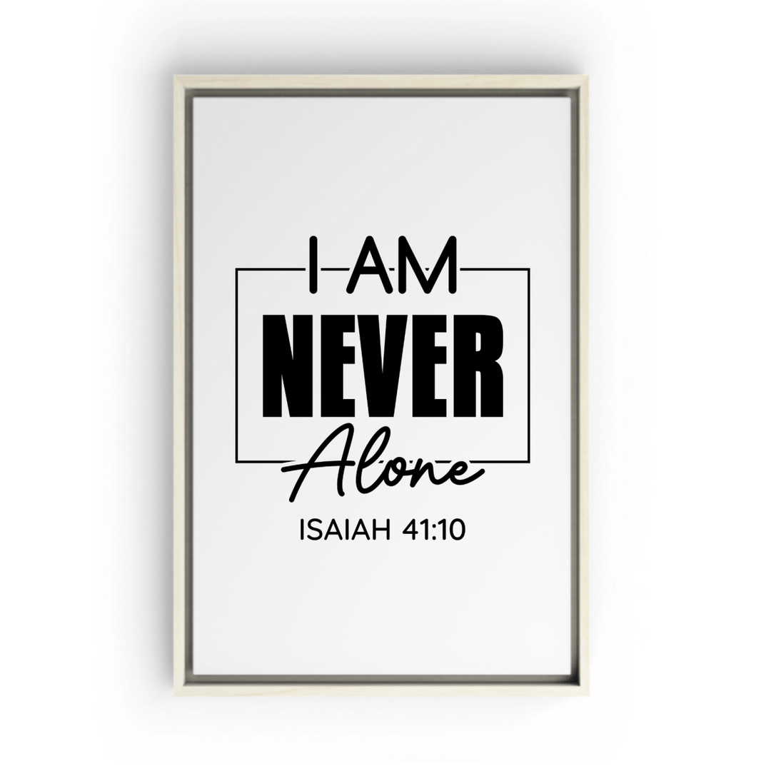 ISAIAH 41:10 Framed Canvas - Shepherds Shelf