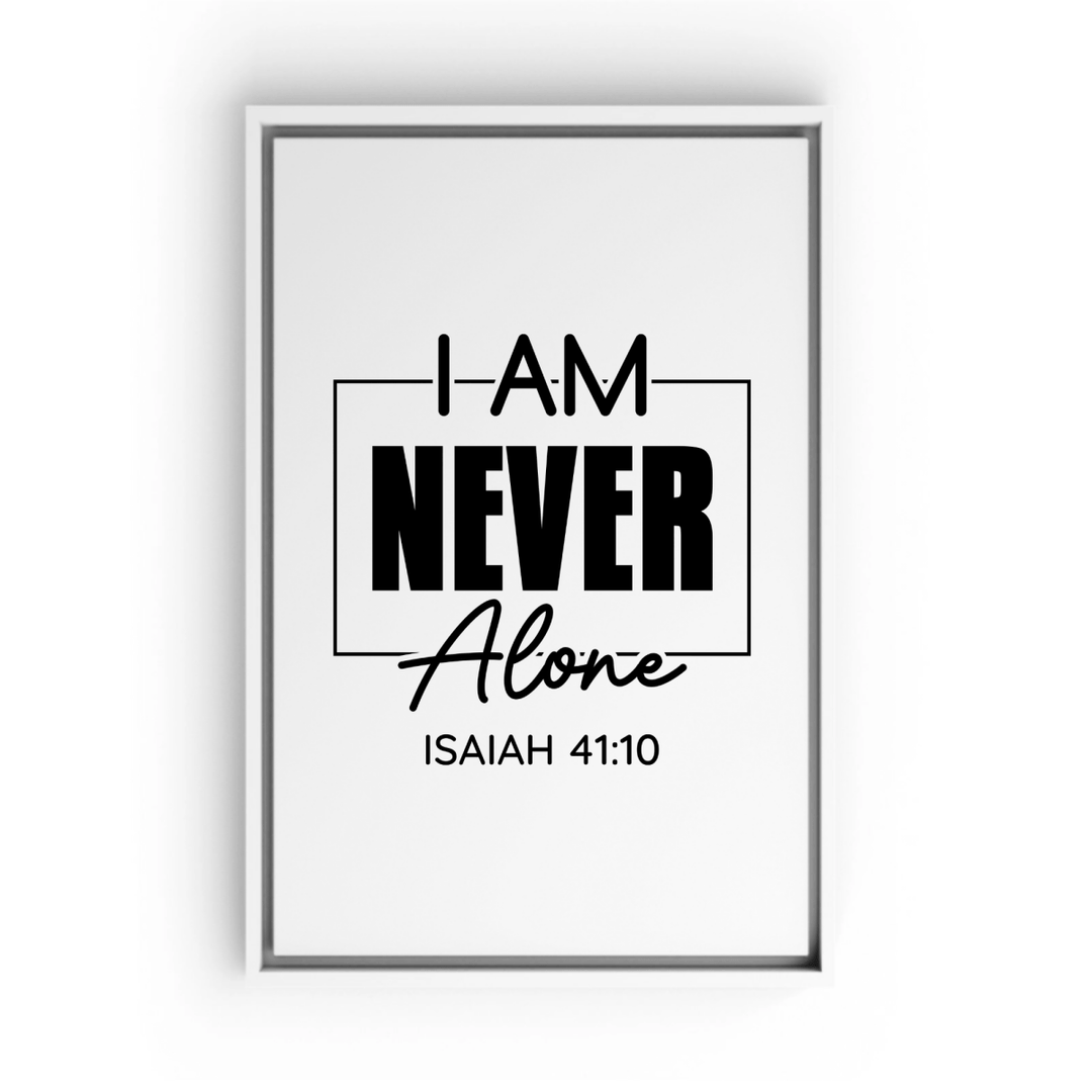ISAIAH 41:10 Framed Canvas - Shepherds Shelf