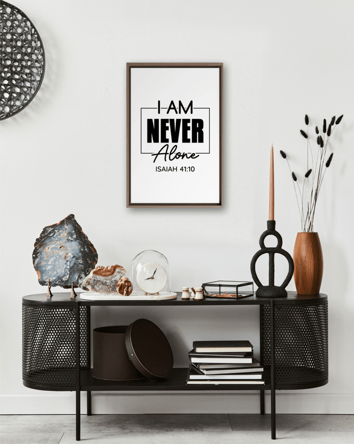 ISAIAH 41:10 Framed Canvas - Shepherds Shelf