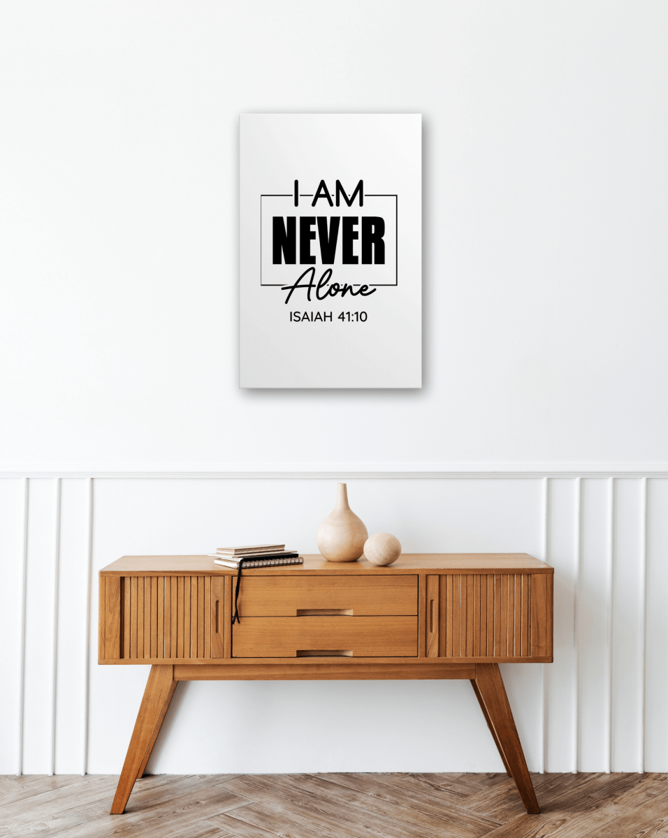 ISAIAH 41:10 Framed Canvas - Shepherds Shelf