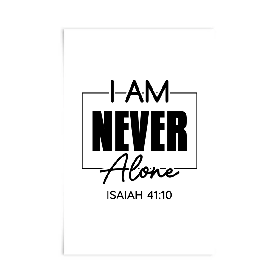 Isaiah 41:10 Scripture Poster - Shepherds Shelf