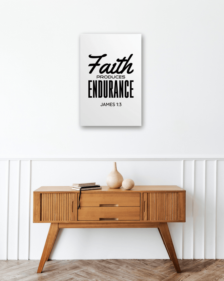 JAMES 1:3 Canvas - Shepherds Shelf