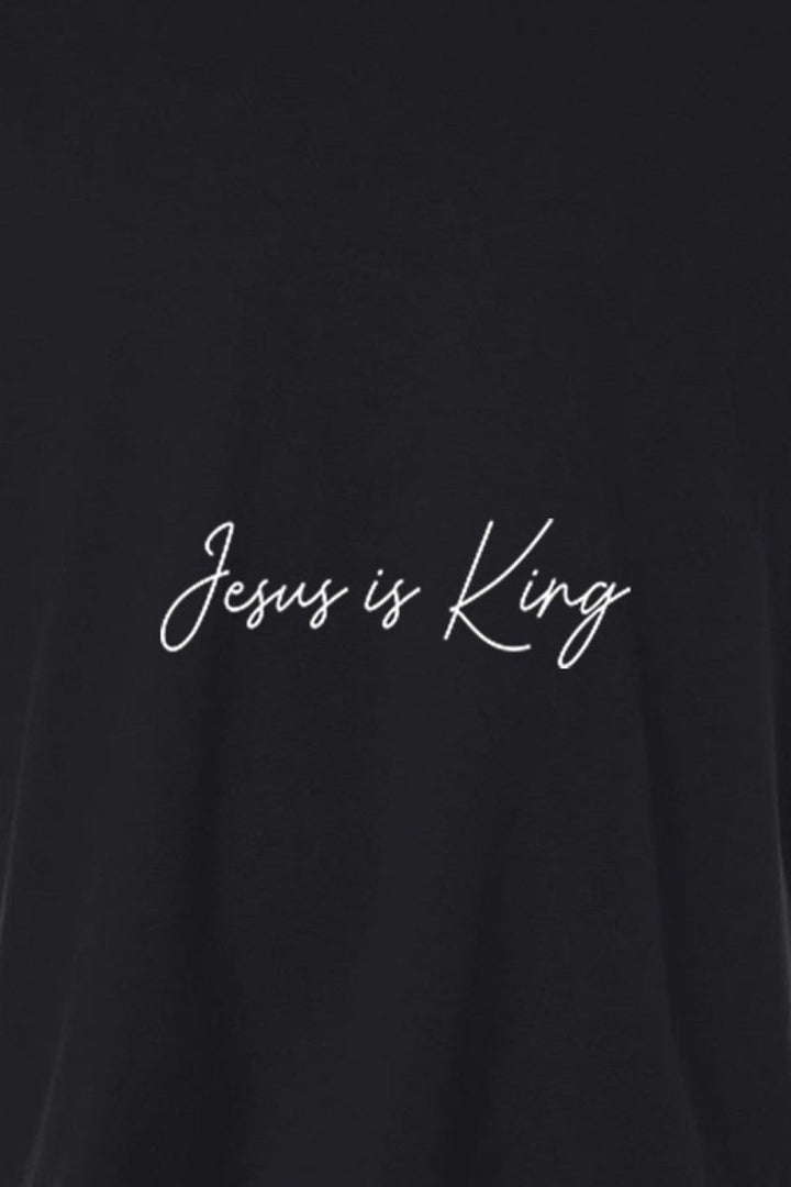 Jesus is King 1 Unisex Garment - Dyed Tee - Shepherds Shelf
