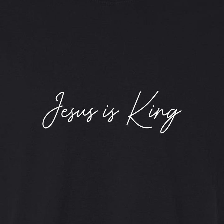 Jesus is King 1 Unisex Garment - Dyed Tee - Shepherds Shelf