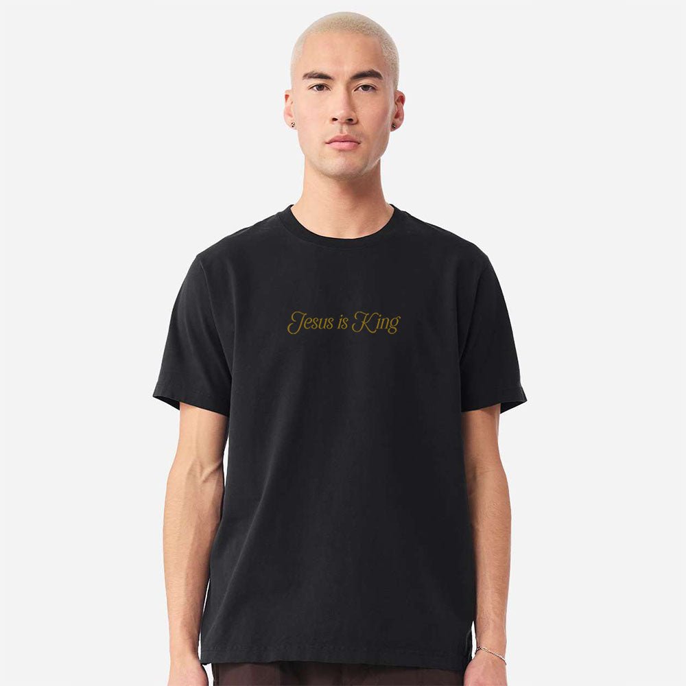 Jesus is King 2 Unisex Garment - Dyed Tee - Shepherds Shelf