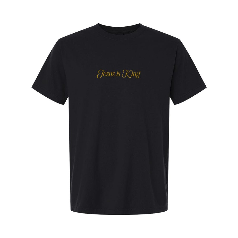Jesus is King 2 Unisex Garment - Dyed Tee - Shepherds Shelf