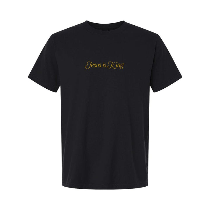 Jesus is King 2 Unisex Garment - Dyed Tee - Shepherds Shelf