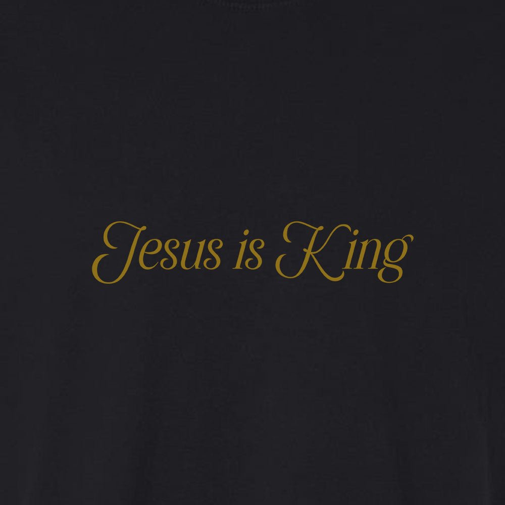 Jesus is King 2 Unisex Garment - Dyed Tee - Shepherds Shelf