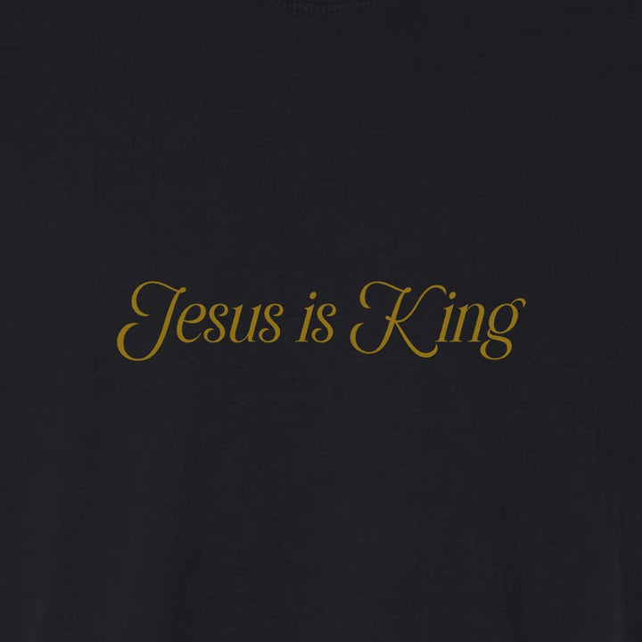 Jesus is King 2 Unisex Garment - Dyed Tee - Shepherds Shelf