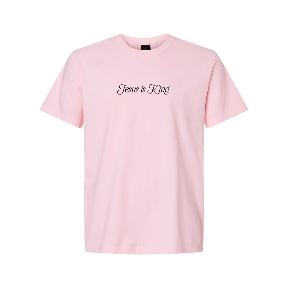 Jesus is King 2 Unisex Garment - Dyed Tee - Shepherds Shelf