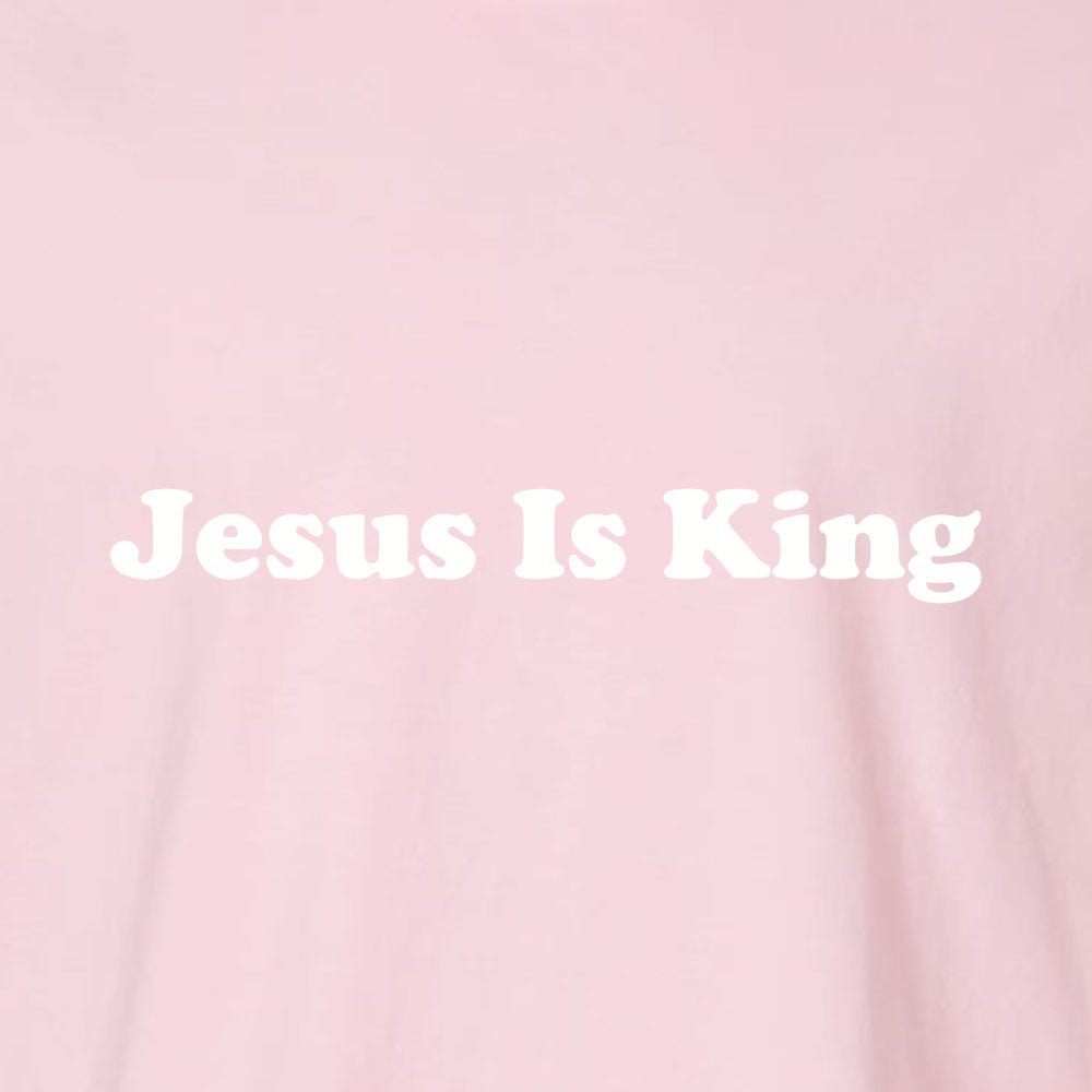 Jesus Is King Unisex Garment - Dyed Tee - Shepherds Shelf