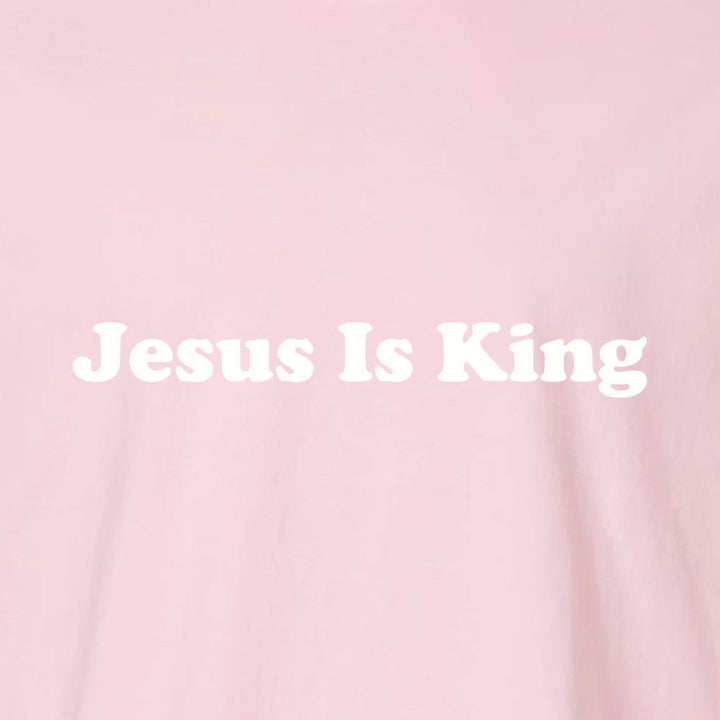 Jesus Is King Unisex Garment - Dyed Tee - Shepherds Shelf