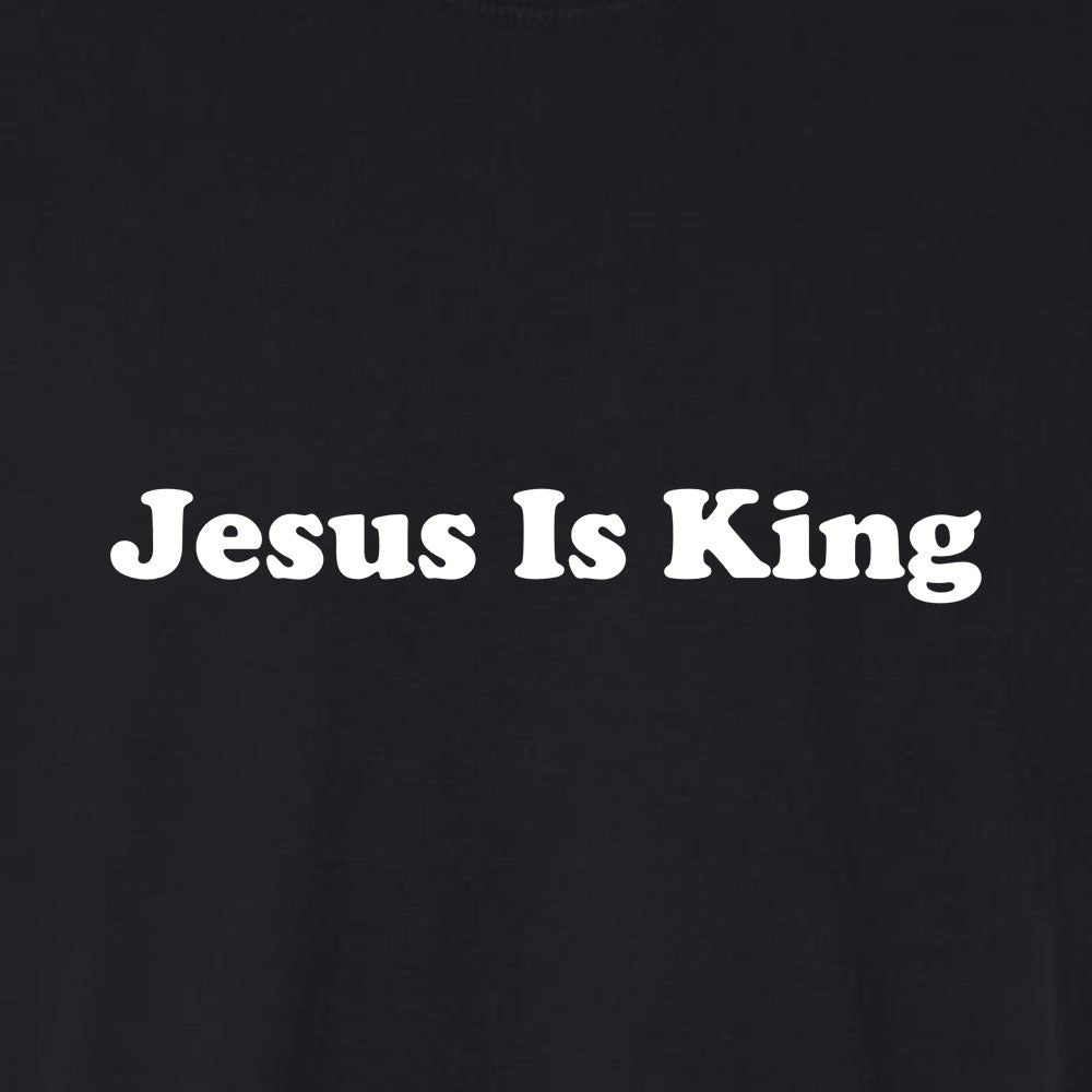 Jesus Is King Unisex Garment - Dyed Tee - Shepherds Shelf