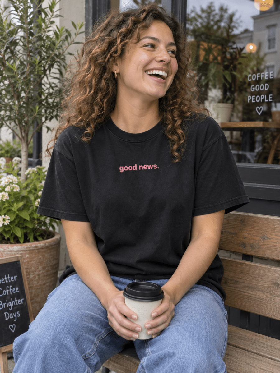 Jesus Saves Rose Tee - Shepherds Shelf