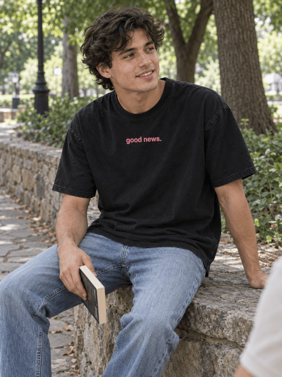 Jesus Saves Rose Tee - Shepherds Shelf