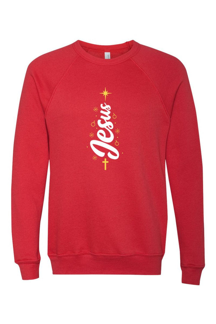 Jesus Unisex Sponge Fleece Raglan Crewneck Sweatshirt - Shepherds Shelf