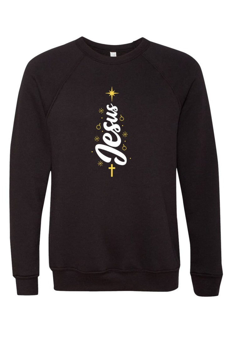 Jesus Unisex Sponge Fleece Raglan Crewneck Sweatshirt - Shepherds Shelf