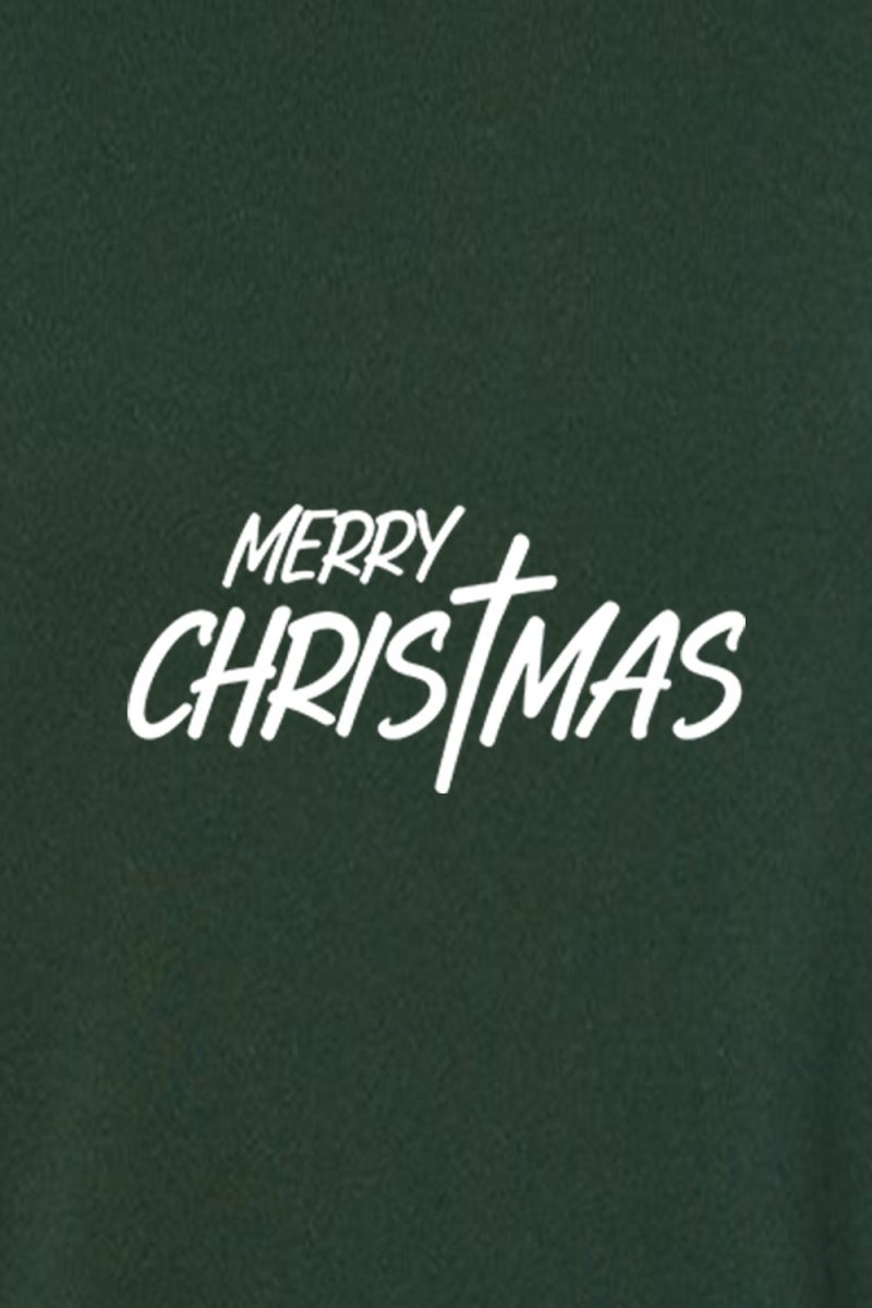 Merry Christmas 2 Unisex Sponge Fleece Raglan Crewneck Sweatshirt - Shepherds Shelf