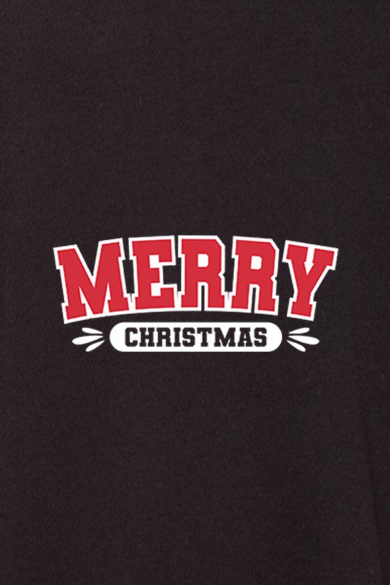 Merry Christmas 3 Unisex Sponge Fleece Raglan Crewneck Sweatshirt - Shepherds Shelf
