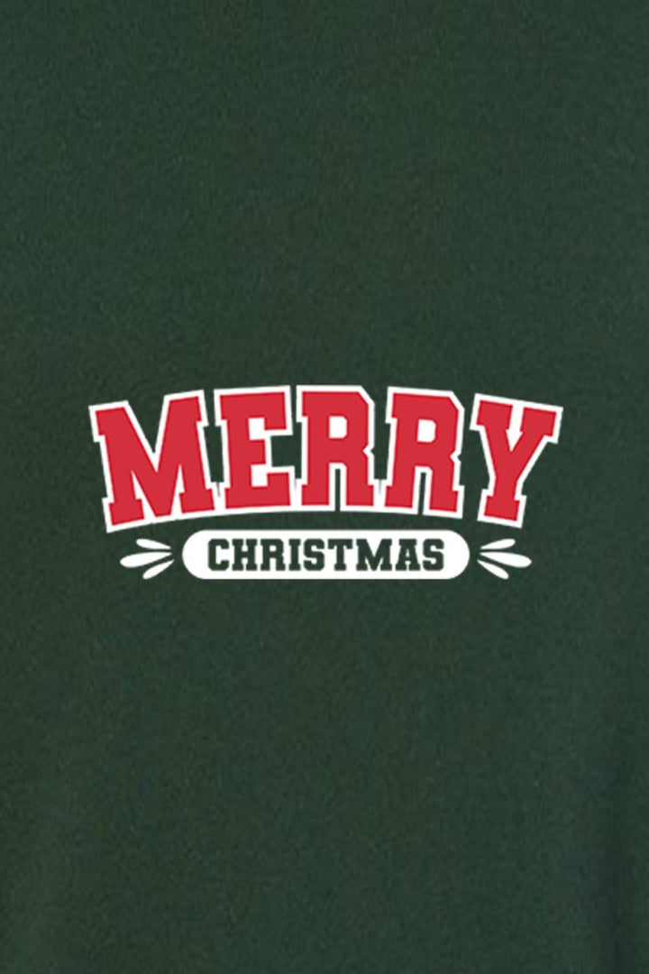 Merry Christmas 3 Unisex Sponge Fleece Raglan Crewneck Sweatshirt - Shepherds Shelf