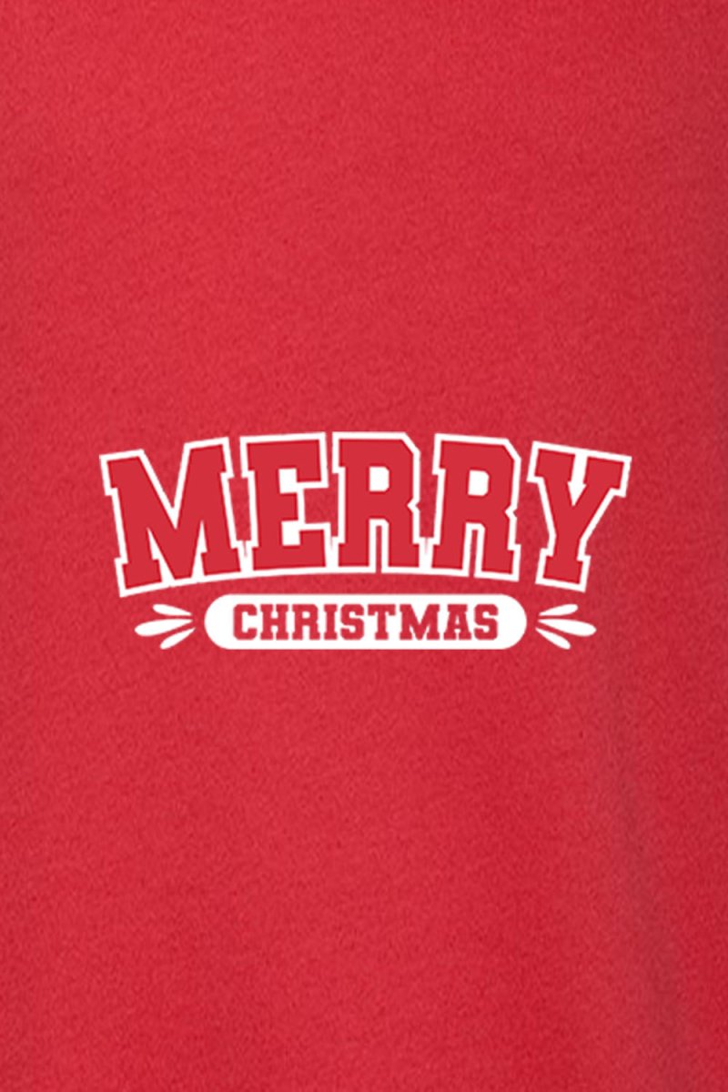 Merry Christmas 3 Unisex Sponge Fleece Raglan Crewneck Sweatshirt - Shepherds Shelf