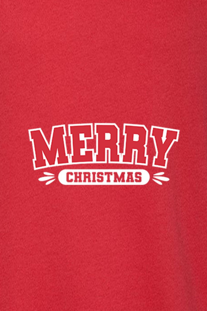 Merry Christmas 3 Unisex Sponge Fleece Raglan Crewneck Sweatshirt - Shepherds Shelf