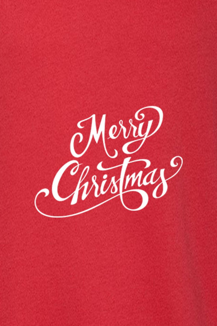Merry Christmas 5 Unisex Sponge Fleece Raglan Crewneck Sweatshirt - Shepherds Shelf